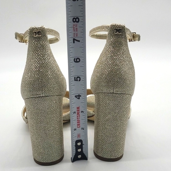 1096- Sam Edelman Yancy Gold Mesh Color Size 8.5 M NWT - Picture 5 of 9